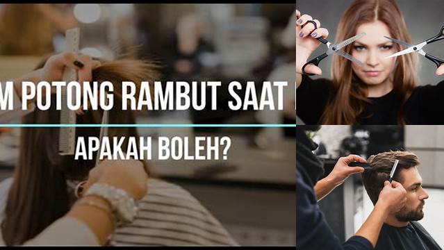 Puasa Boleh Potong Rambut