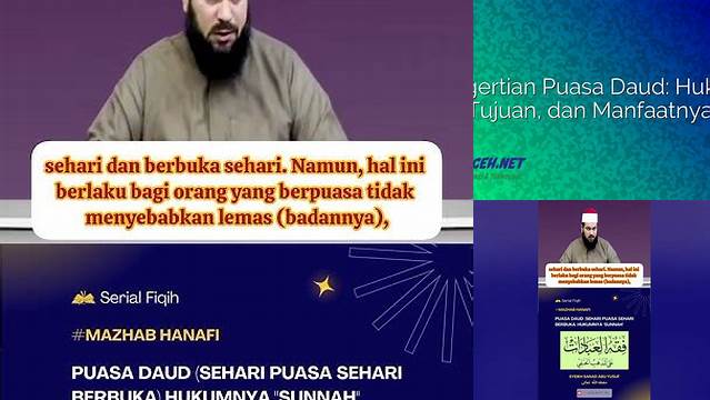 Puasa Daud Hukumnya