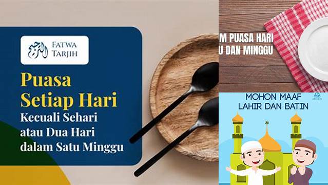 Puasa Hari Minggu