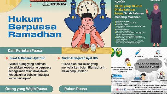 Puasa Makruh Adalah