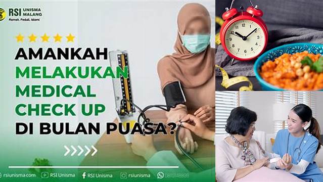 Puasa Medical Check Up