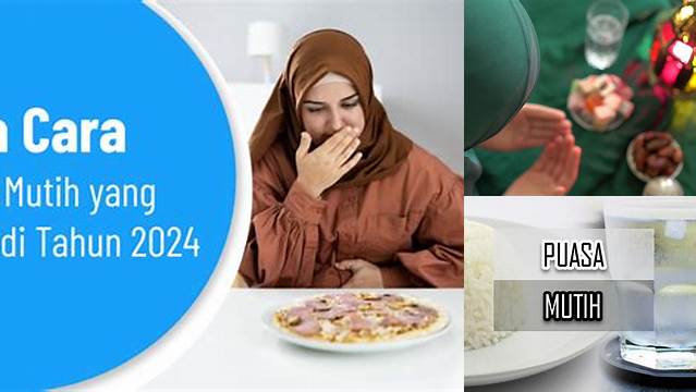 Puasa Mutih Untuk Apa