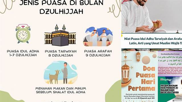 Puasa Pertama Idul Adha