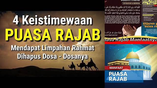 Temukan Manfaat Puasa Rajab yang Jarang Diketahui