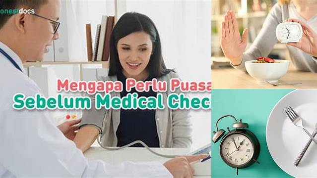 Puasa Sebelum Medical Check Up