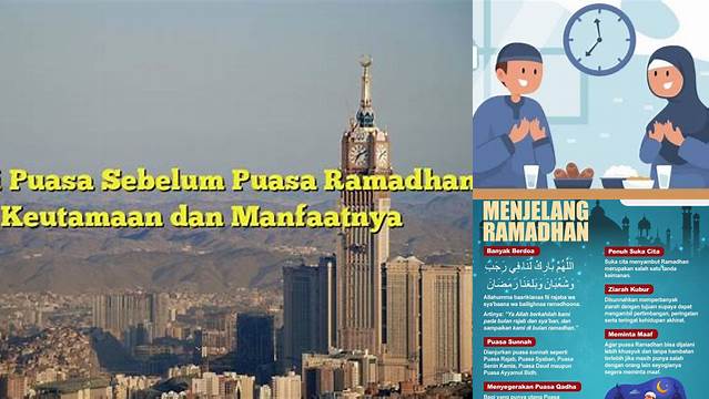 Puasa Sebelum Puasa Ramadhan