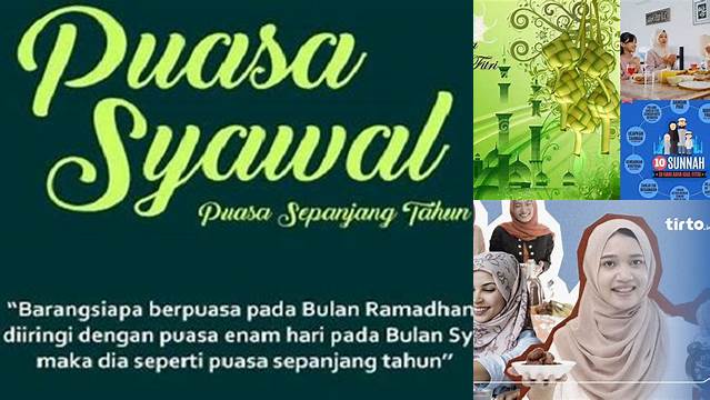 Puasa Setelah Lebaran