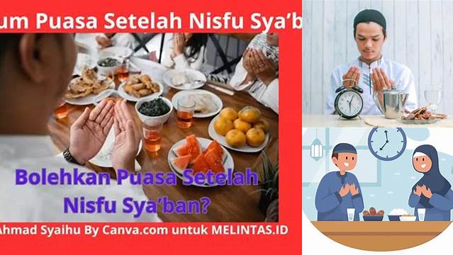 Puasa Setelah Nisfu Syaban