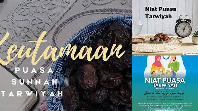 Puasa Sunnah Tarwiyah