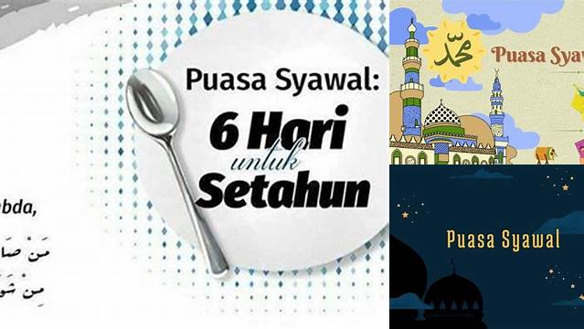 Puasa Syawal Sampai Kapan