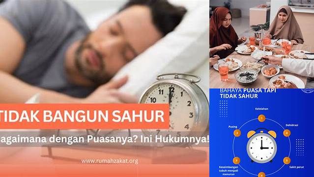 Puasa Tidak Sahur