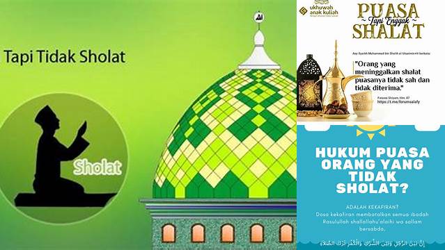 Puasa Tidak Sholat