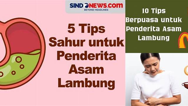 Puasa Untuk Penderita Asam Lambung