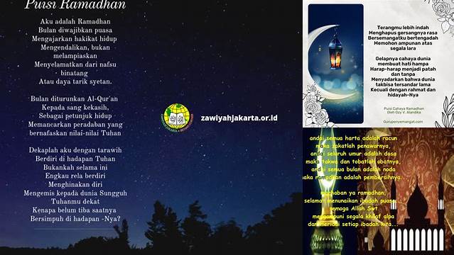 Puisi Puasa Ramadhan