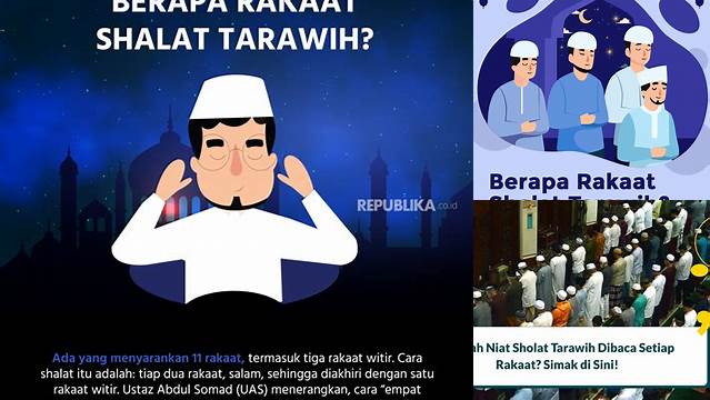 Inilah 10 Hal Penting tentang Rekaat Sholat Tarawih Jelang Idul Fitri