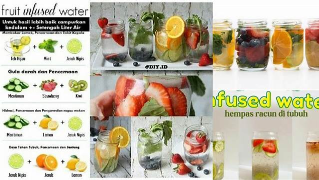 Manfaat Resep Infused Water yang Jarang Diketahui