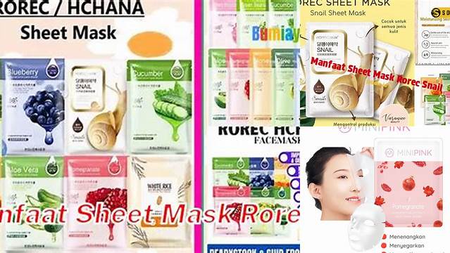 Temukan Manfaat Masker Rorec yang Jarang Diketahui