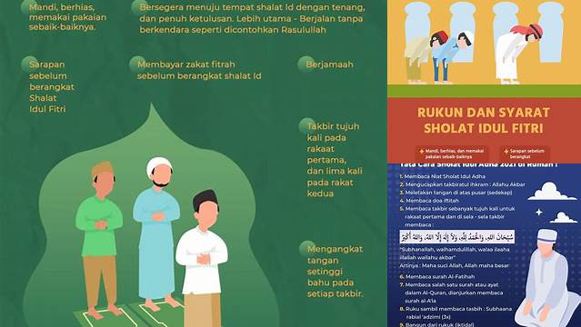 Rukun Sholat Idul Adha