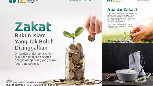 Rukun Zakat Adalah