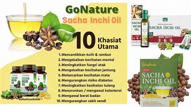 Manfaat Minyak Sacha Inchi yang Luar Biasa, Jarang Diketahui