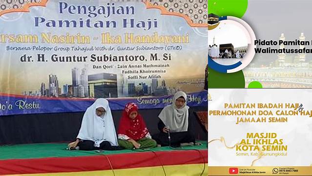 Sambutan Pamitan Haji