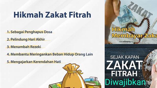 Sebutkan Hikmah Membayar Zakat