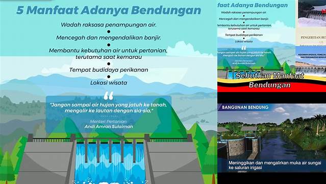 Temukan Manfaat Bendungan yang Perlu Anda Ketahui