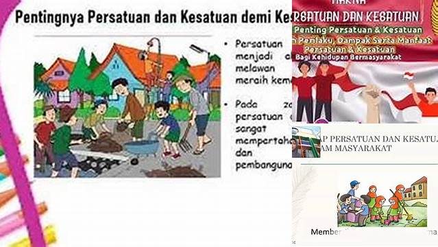 Temukan Manfaat Persatuan dan Kesatuan yang Wajib Anda Ketahui