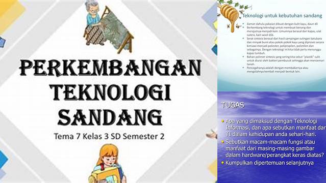 Temukan Rahasia Manfaat Teknologi Sandang yang Jarang Diketahui
