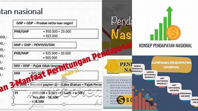 Temukan 9 Manfaat Pendapatan Nasional yang Jarang Diketahui