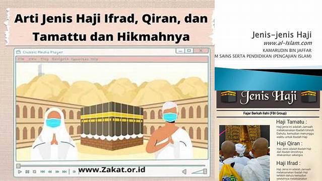 Sebutkan Yang Termasuk Jenis Haji