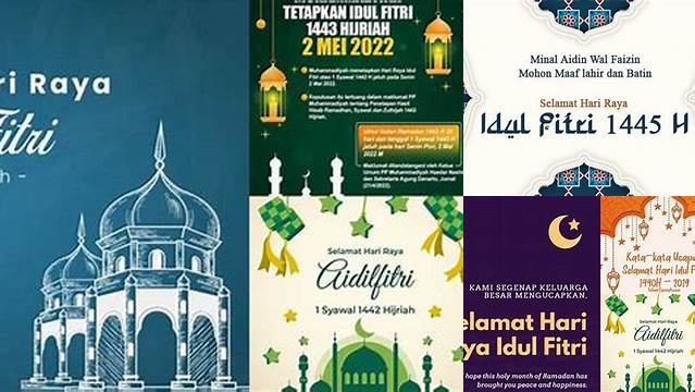 Sekarang Idul Fitri Berapa Hijriah