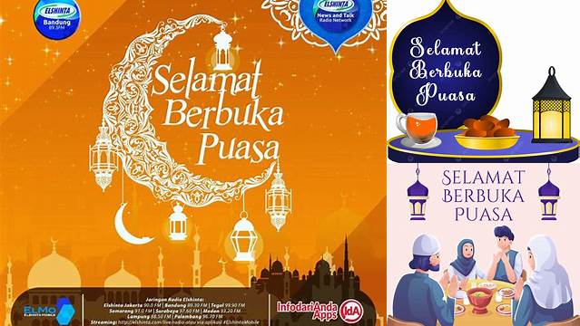 Selamat Berbuka Puasa Bagi Yang Menjalankan