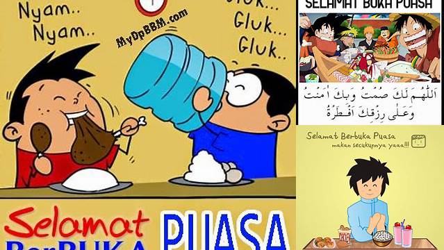 Selamat Buka Puasa Lucu