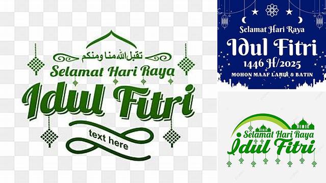 Selamat Idul Fitri Png