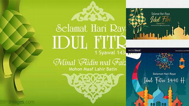 Selamat Merayakan Hari Raya Idul Fitri