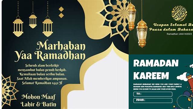 Selamat Puasa Bahasa Inggris