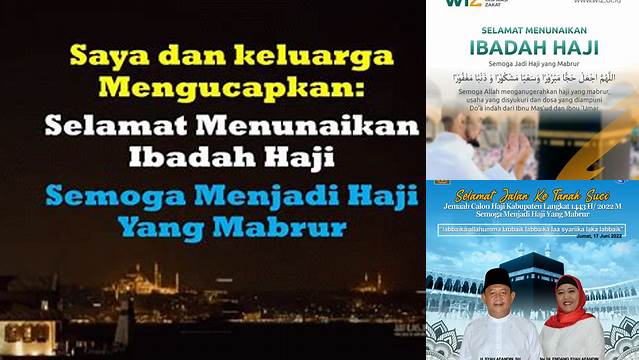 Semoga Menjadi Haji Mabrur