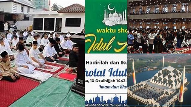 Shalat Idul Adha Dimulai Jam Berapa