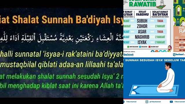 Shalat Setelah Isya Sebelum Tarawih