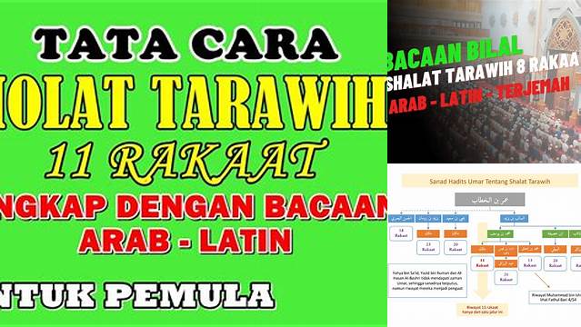 Shalat Tarawih 11 Rakaat