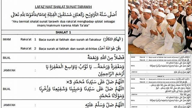 Shalat Tarawih 23 Rakaat