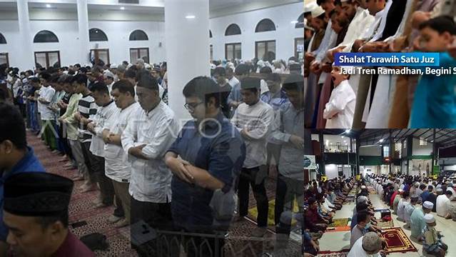 8 Hal Penting tentang Shalat Tarawih Muhammadiyah Jelang Idul Fitri