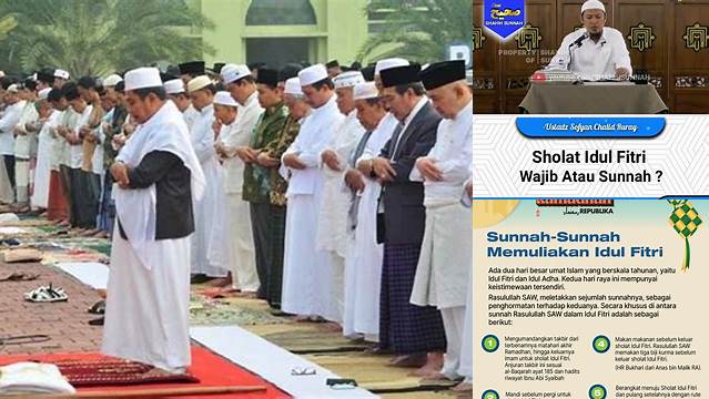 Sholat Idul Adha Wajib Atau Sunnah