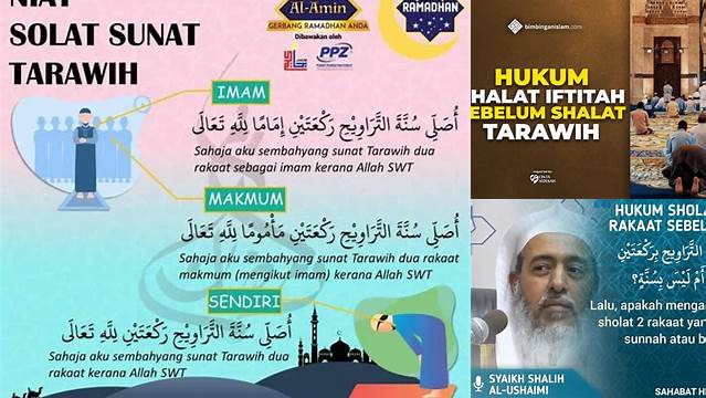 Sholat Iftitah Sebelum Tarawih