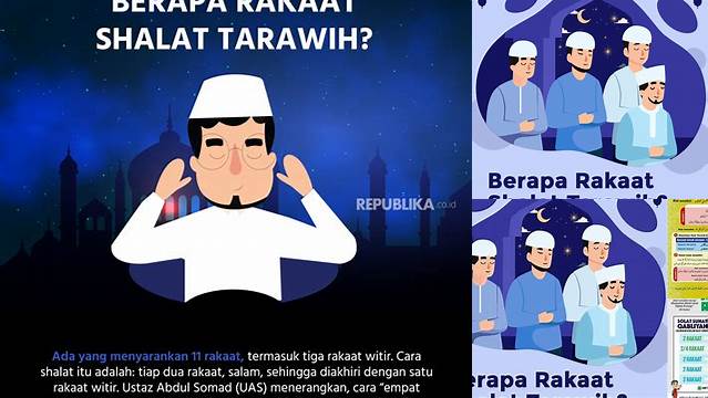 Sholat Tarawih Berapa Rakaat