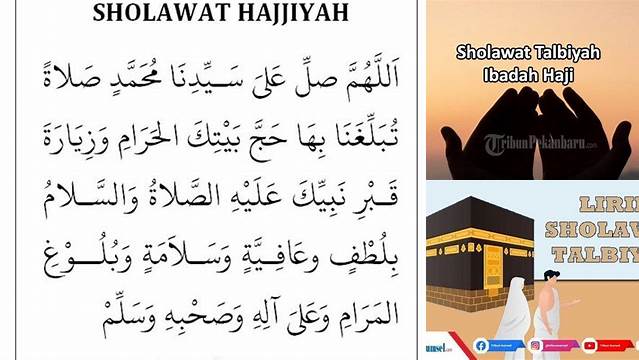 Sholawat Talbiyah Haji Lengkap