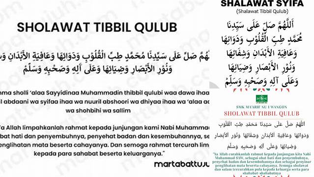 Temukan Khasiat Sholawat Tibbil Qulub yang Jarang Diketahui