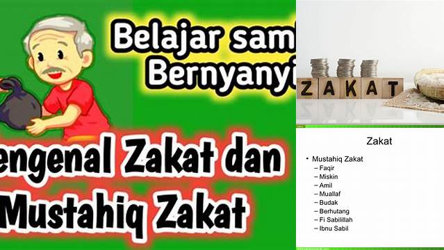 Siapa Yang Termasuk Mustahiq Zakat