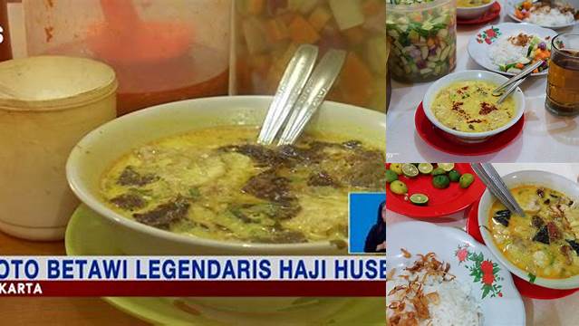 Soto Betawi Haji Husein